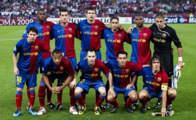 Barcelona Football team